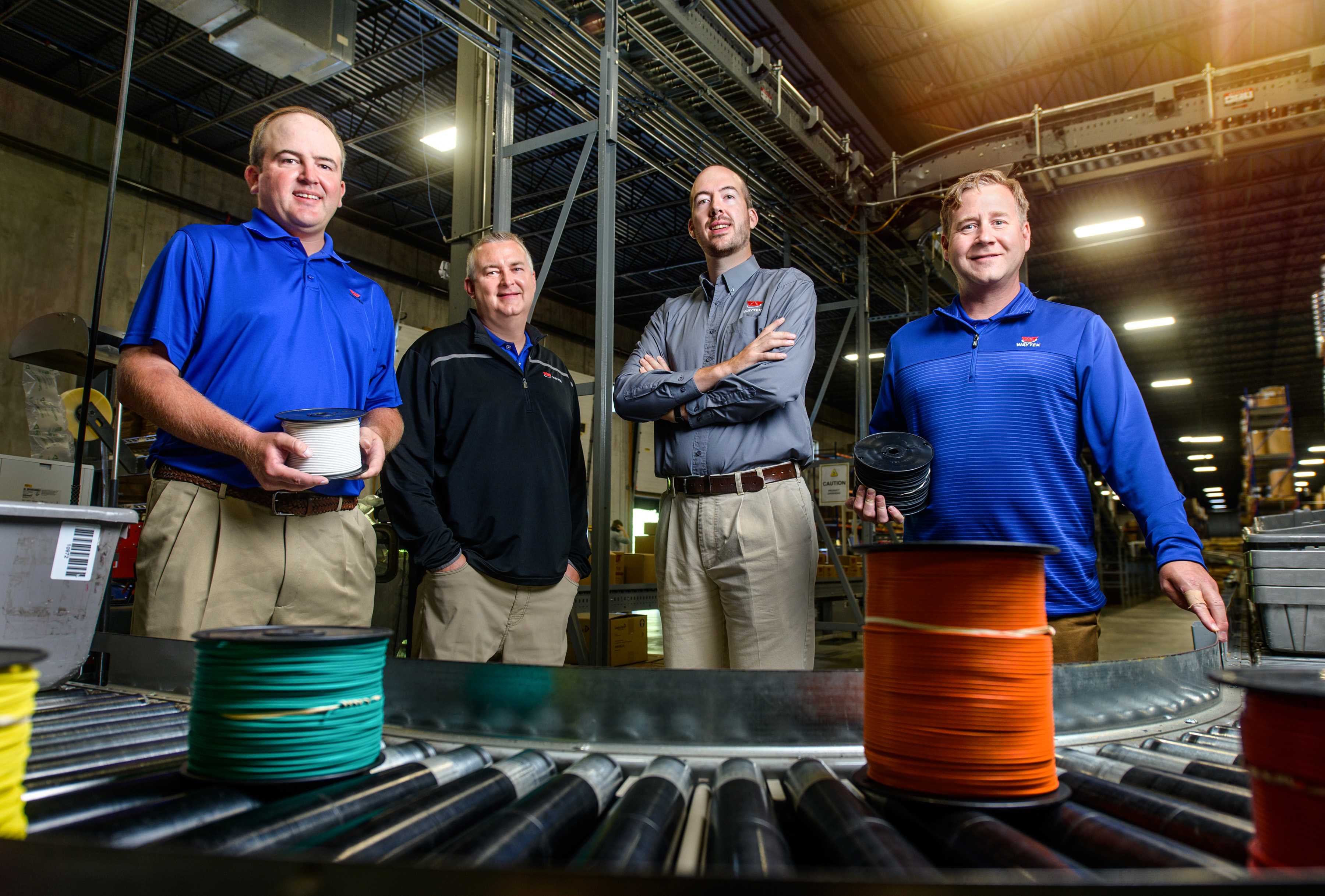 4 current waytek owners in warehouse