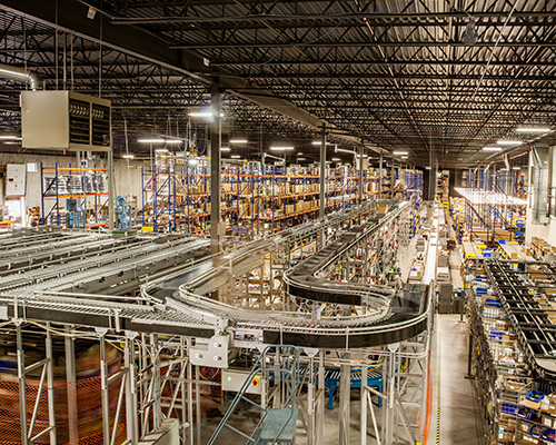 Image of current Waytek warehouse floor